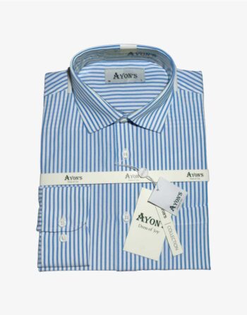 White Blue Stripe 506