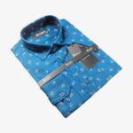 Men’s L/S 100% Cotton Blue 104