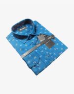 Men’s L/S 100% Cotton Blue 104