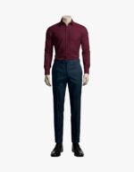 Maroon Solid 502 - Image 2