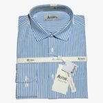 White Blue Stripe 506